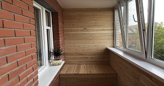 Отделка, остекление, утепление балконов в Когалыме от 206 руб. м/2.