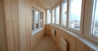 Отделка, остекление, утепление балконов в Когалыме от 206 руб. м/2.